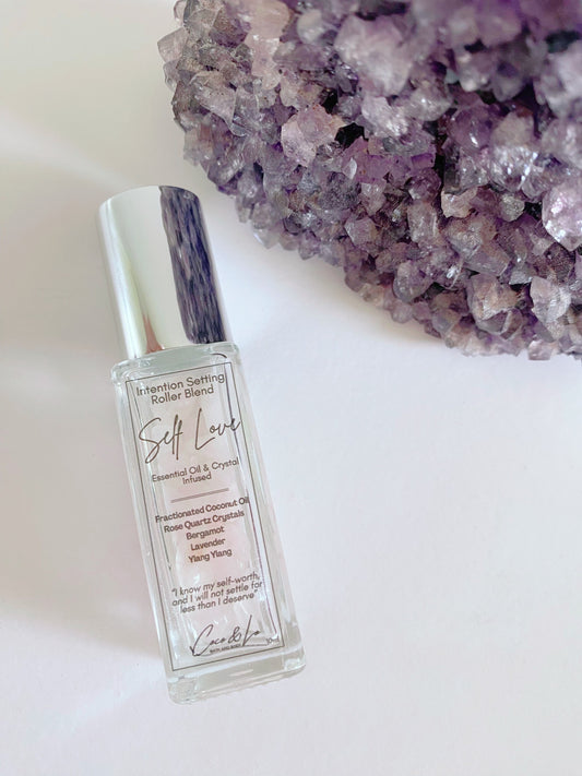 Intention Setting Crystal & Essential Oil Infused Roller Blends