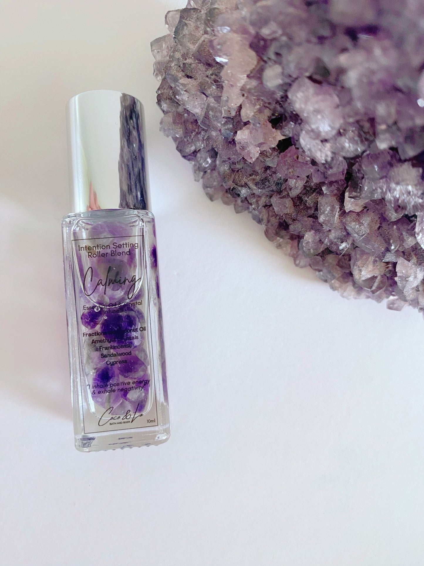 Intention Setting Crystal & Essential Oil Infused Roller Blends
