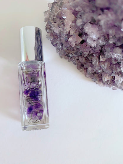 Intention Setting Crystal & Essential Oil Infused Roller Blends